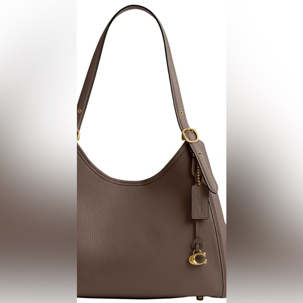 COACH LORI SHOULDER BAG IN DARK STONE